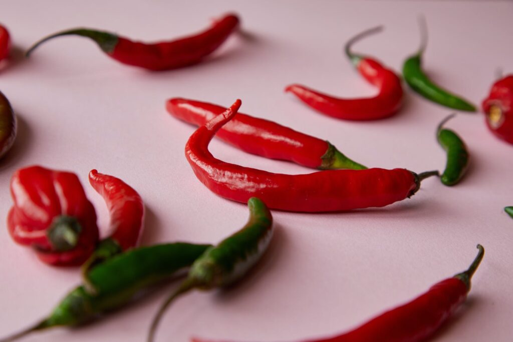 red chilis